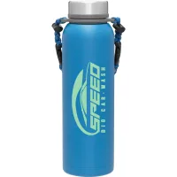 32 oz h2go Pine Water Bottle (Matte Steel Blue)