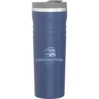 16.9 oz Meridian Travel Tumbler (Matte Navy)