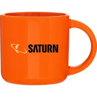 14 oz Minolo - Classics Ceramic Mug (Orange)