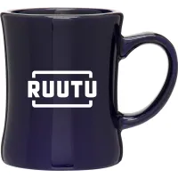 14 oz Luna Ceramic Mug (Cobalt Blue)
