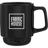 16 oz Olly Ceramic Mug (Black)