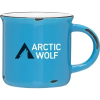 15 oz Ventura Ceramic Mug (Sky Blue/White)