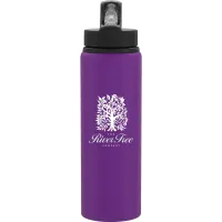 26 oz h2go Virtue Water Bottle (Matte Royal Purple)