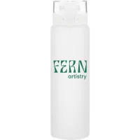 20.9 oz h2go Mudra Water Bottle (White)