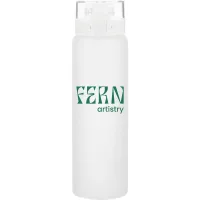 20.9 oz h2go Mudra Water Bottle (White)