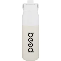 34 oz Larq Purevis2 Water Bottle (Granite White)