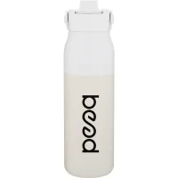 34 oz Larq Purevis2 Water Bottle (Granite White)
