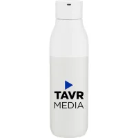 25 oz Larq Purevis Water Bottle (Granite White)