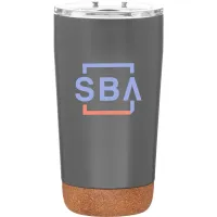 16 oz Austin Travel Tumbler (Matte Storm Gray)