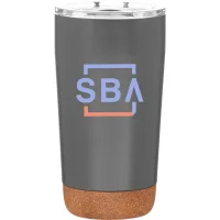 16 oz Austin Travel Tumbler (Matte Storm Gray)