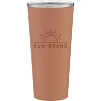16.9 oz Sterling Travel Tumbler (Matte Cocoa Whip)