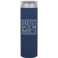 16.9 oz h2go Rocket Water Bottle (Matte Navy)
