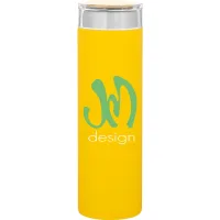 16.9 oz h2go Rocket Water Bottle (Matte Lemon)