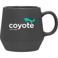 16 oz Verona Ceramic Mug (Matte Storm Gray)