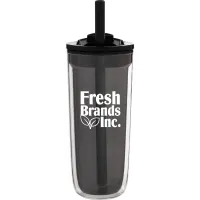 16 oz Simone Travel Tumbler (Black)