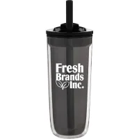 16 oz Simone Travel Tumbler (Black)