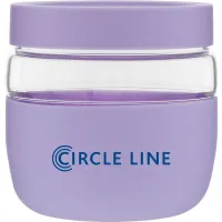 22 oz h2go Graze Glass Container (Lavender)