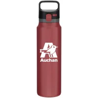 22 oz h2go Harmon Water Bottle (Matte Cardinal)