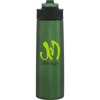 24 oz h2go Watson Water Bottle (Forest Green)