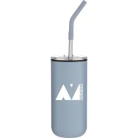 16 oz Ryder Travel Tumbler (Matte Carolina Blue)