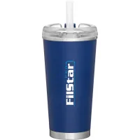 16.9 oz Brooklyn Travel Tumbler (Matte Blue)
