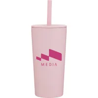 20 oz Parade Travel Tumbler (Matte Pink Sand)