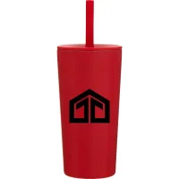20 oz Parade Travel Tumbler (Matte Red)