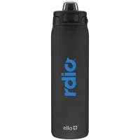 22 oz Ello Pop & Fill Water Water Bottle (Black)