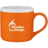 12 oz Elara Ceramic Mug (Orange)