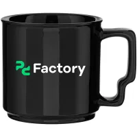 13 oz Quarry Ceramic Mug (Black)
