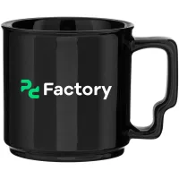 13 oz Quarry Ceramic Mug (Black)