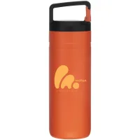 20 oz Ascender Travel Tumbler (Matte Orange)
