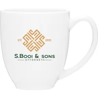 15 oz Bistro Glossy Ceramic Mug