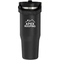30 oz Stanley IceFlow 2.0 Stainless Steel Water Bottle (Black)