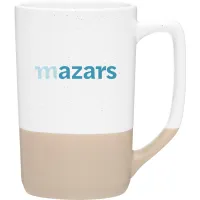 17 oz Damon Two-Tone Speckled Ceramic Mug