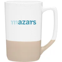 17 oz Damon Two-Tone Speckled Ceramic Mug