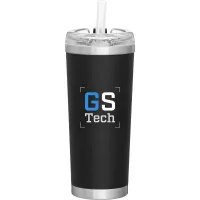 24 oz Brooklyn Matte Copper Insulated Double-Wall Travel Tumbler