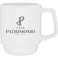 16 oz Olly Glossy Stackable Ceramic Mug