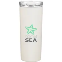 20.9 oz Petal Matte Copper Insulated Double-Wall Travel Tumbler