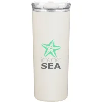 20.9 oz Petal Matte Copper Insulated Double-Wall Travel Tumbler