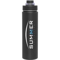 24 oz h2go Conquer Copper Insulated Water Bottle