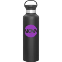 24 oz h2go Ascent Copper Insulated Double-Wall Water Bottle