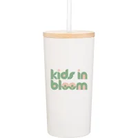 16.9 oz Wren Copper Insulated Bamboo Lid Travel Tumbler