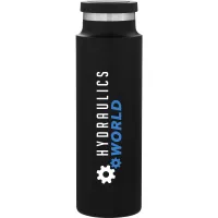 25 oz h2go Legion Copper Insulated Double-Wall Water Bottle