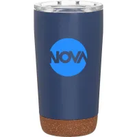 16 oz Austin Matte Copper Insulated Cork Base Travel Tumbler