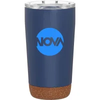 16 oz Austin Matte Copper Insulated Cork Base Travel Tumbler