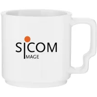 13 oz Quarry Glossy Stackable Ceramic Mug