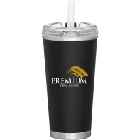16.9 oz Brooklyn Matte Copper Insulated Double-Wall Travel Tumbler