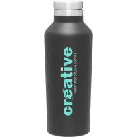 16.9 oz h2go Manhattan Copper Insulated Double-Wall Water Bottle