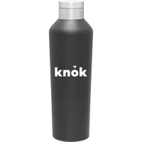 20.9 oz h2go Manhattan Copper Insulated Double-Wall Water Bottle